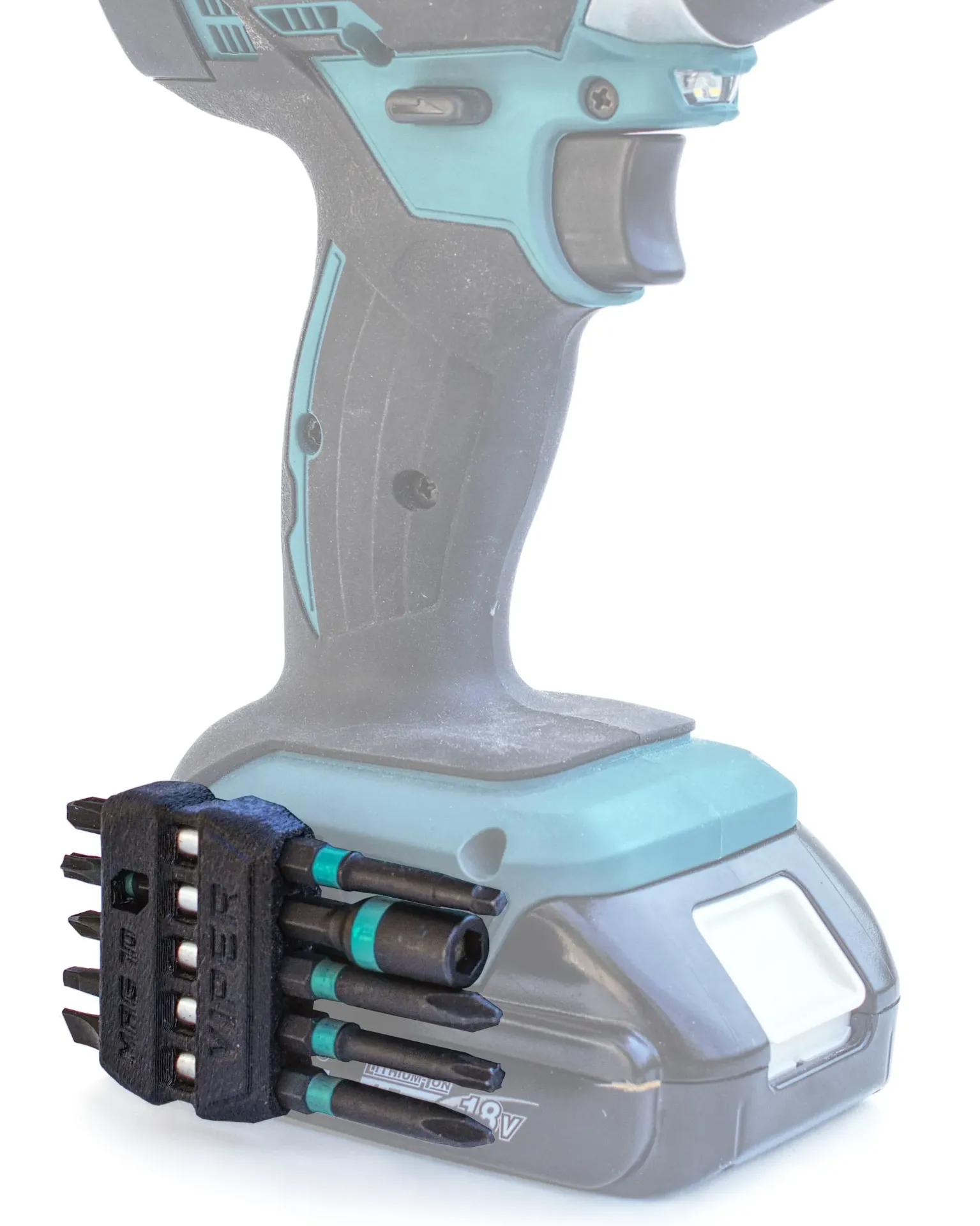 MAG-10 Bit Holder, Fits Makita LXT, RIGHT SIDE