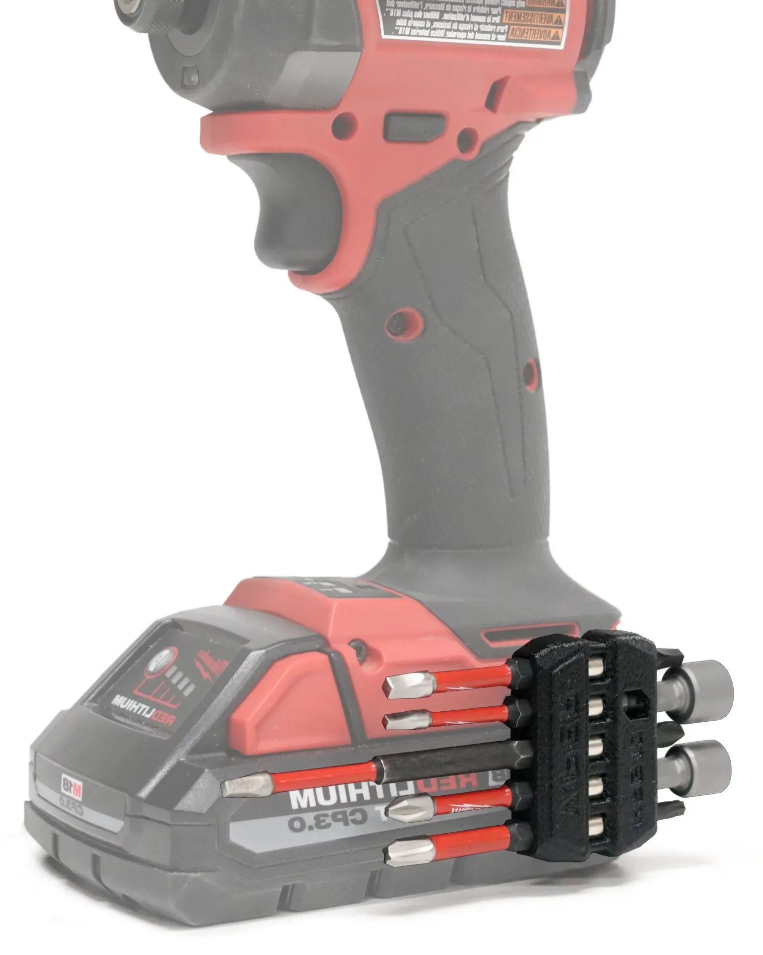 MAG-10 Bit Holder, Fits Milwaukee M18, LEFT SIDE